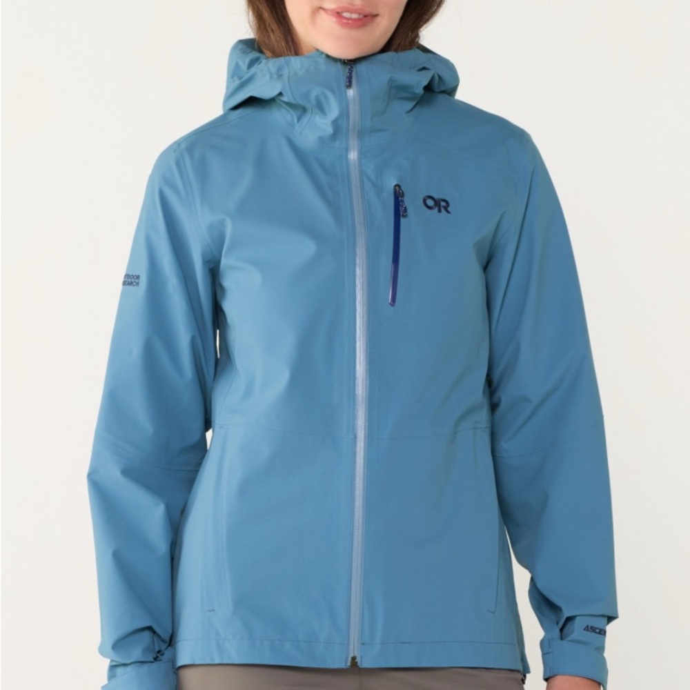 Outdoor Research Women's Aspire 3L Jacket Blue Rain Jacket